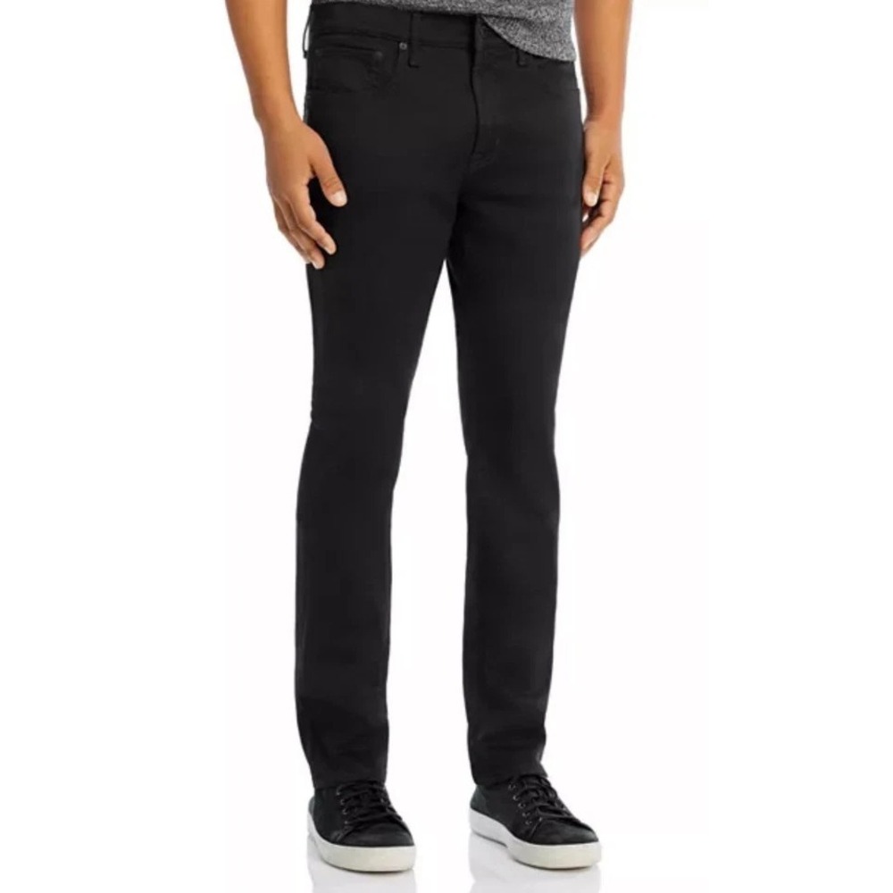 EDWIN MADDOX SLIM JEANS - Men's Size 38 X 33 - BLACK - SOFT - STRETCH -‎ NEW!!